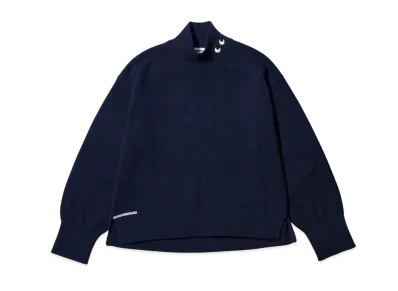 Uniqlo X Anya Hindmarch Cashmere High Neck Sweater "Navy"