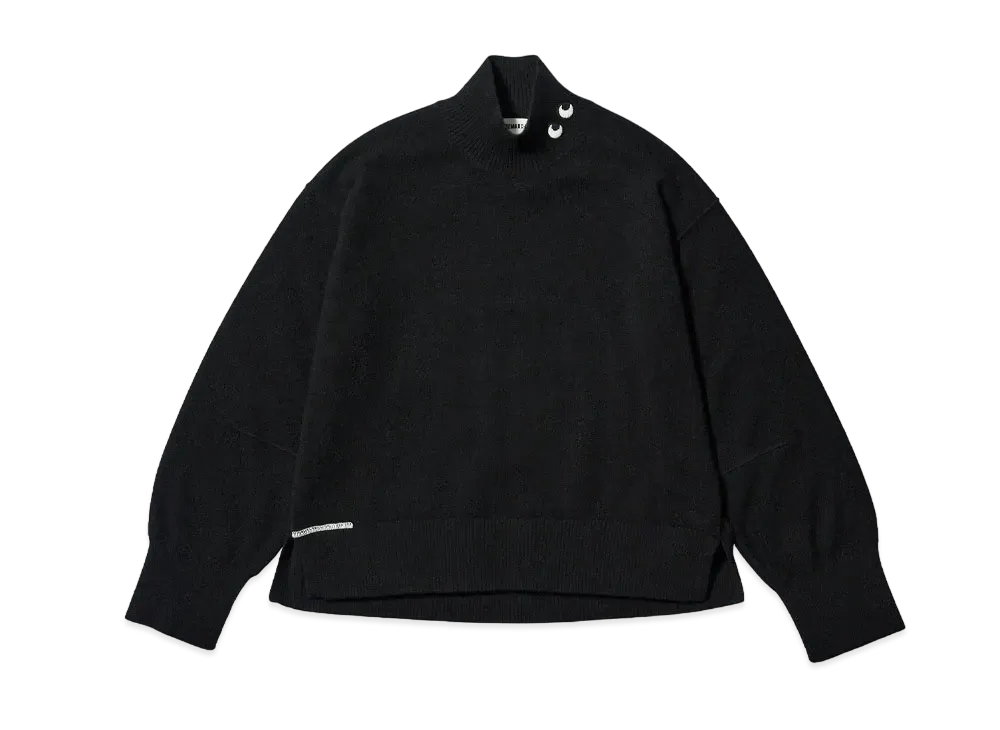 Uniqlo X Anya Hindmarch Cashmere High Neck Sweater "Black"