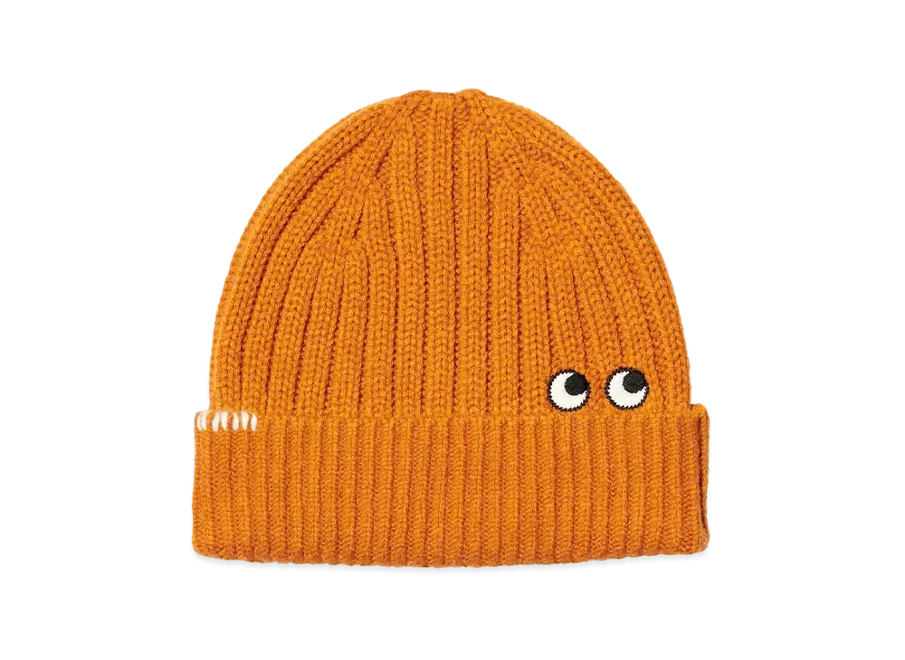 Uniqlo X Anya Hindmarch Heattech Knit Beanie "Orange"