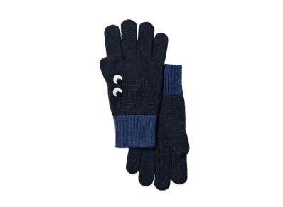 Uniqlo X Anya Hindmarch Heattech Knit Gloves "Navy"