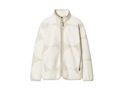 Uniqlo x Marimekko Fleece Full Zip Jacket "Light Gray"
