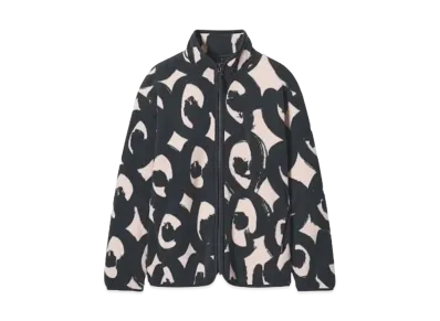 Uniqlo x Marimekko Fleece Full Zip Jacket "Black"