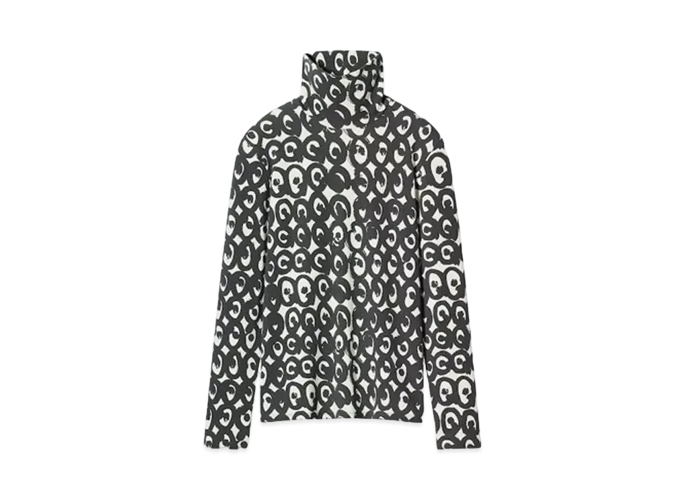 Uniqlo x Marimekko Heattech Turtleneck T "Black"