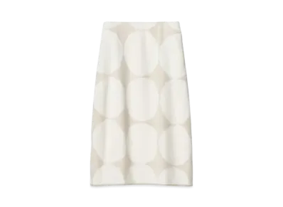 Uniqlo x Marimekko Fleece Skirt "Light Gray"
