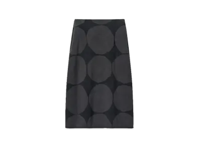Uniqlo x Marimekko Fleece Skirt "Dark Gray"