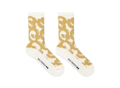 Uniqlo x Marimekko Heattech Socks "Beige"