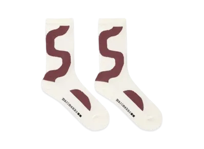 Uniqlo x Marimekko Heattech Socks "Red"