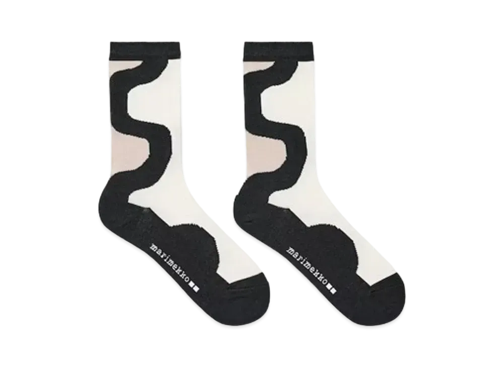 Uniqlo x Marimekko Heattech Socks "Gray"