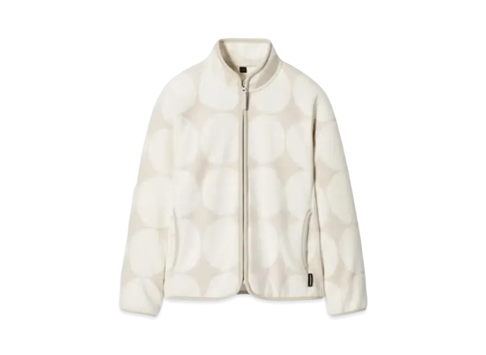 Uniqlo x Marimekko Fleece Jacket Kids "Light Gray"