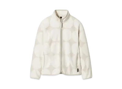 Uniqlo x Marimekko Fleece Jacket Kids "Light Gray"