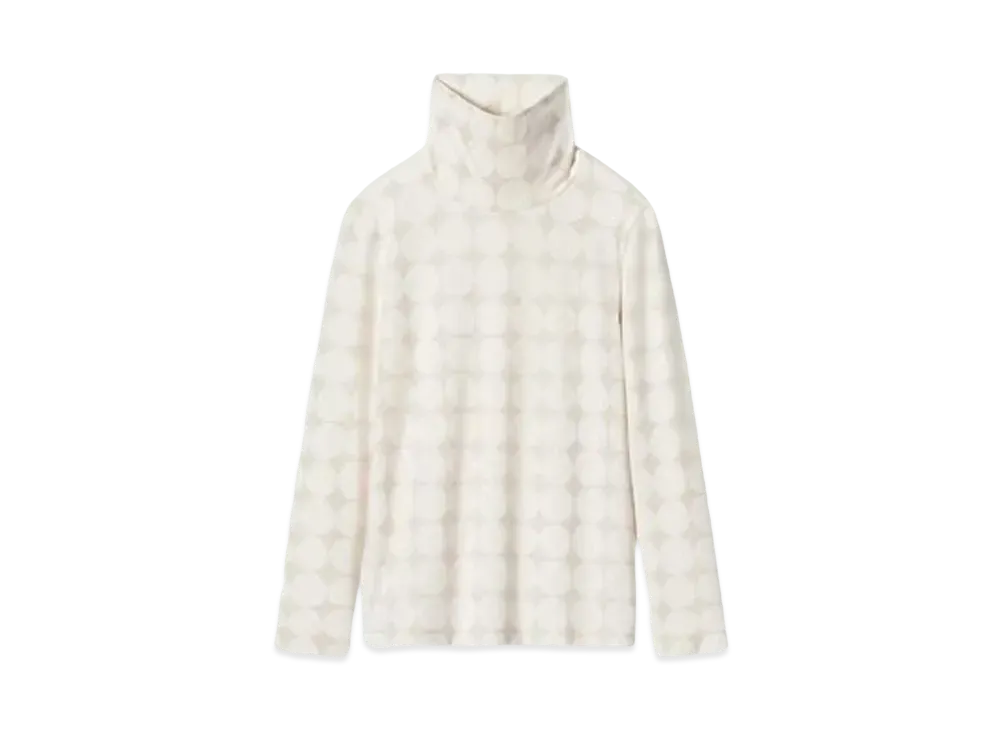 Uniqlo x Marimekko Heattech Turtleneck T Kids "Light Gray"