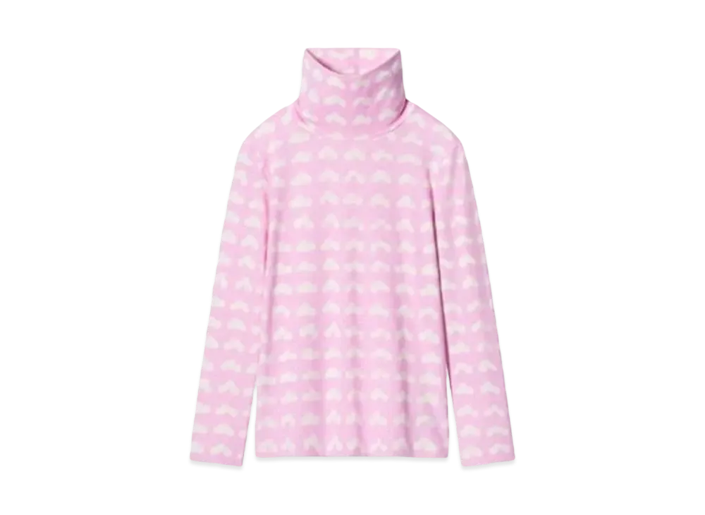 Uniqlo x Marimekko Heattech Turtleneck T Kids "Pink"