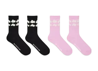 Uniqlo x Marimekko Heattech Socks Kids (2Pairs) "Black"
