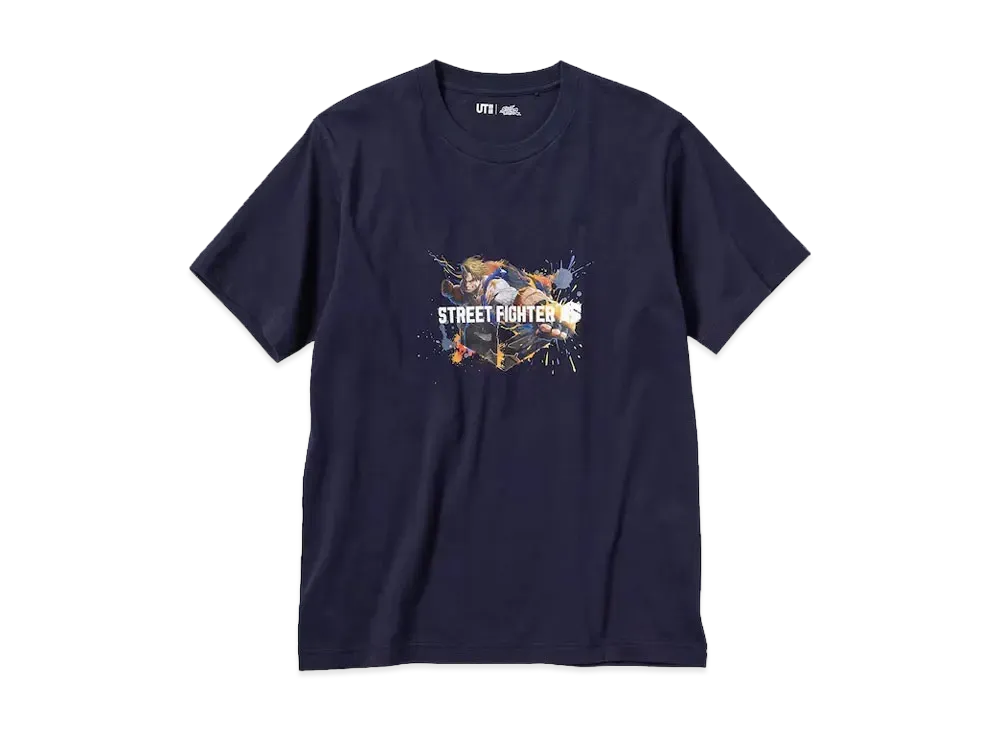 Uniqlo x Fighting Game Legends UT Street Fighter "Navy"