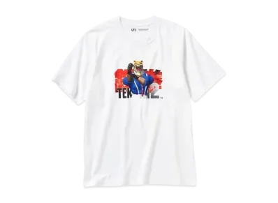 Uniqlo x Fighting Game Legends UT TEKKEN "White"