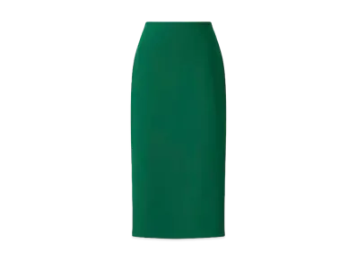 Uniqlo :C Crepe Jersey Narrow Skirt "Green"