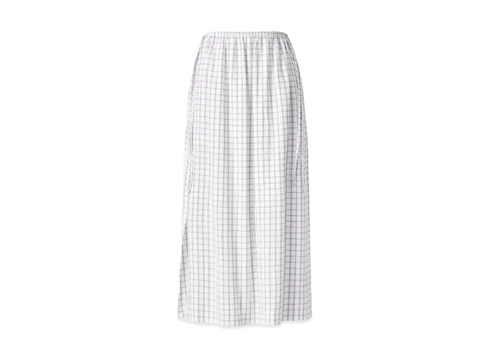 Uniqlo :C Gathered Long Skirt "Off White"