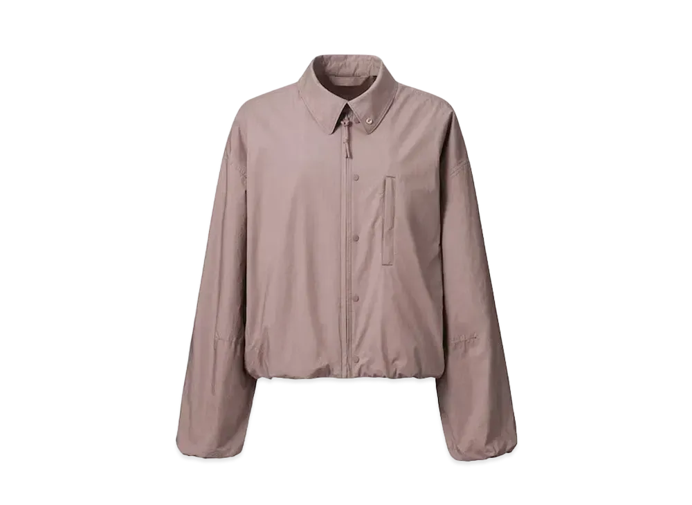 Uniqlo U 24SS Volume Sleeve Cocoon Blouson "Brown"