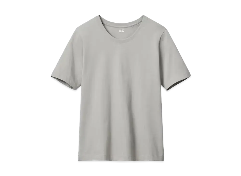 Uniqlo U 24SS Supima Cotton Crew Neck T-Shirt "Gray"