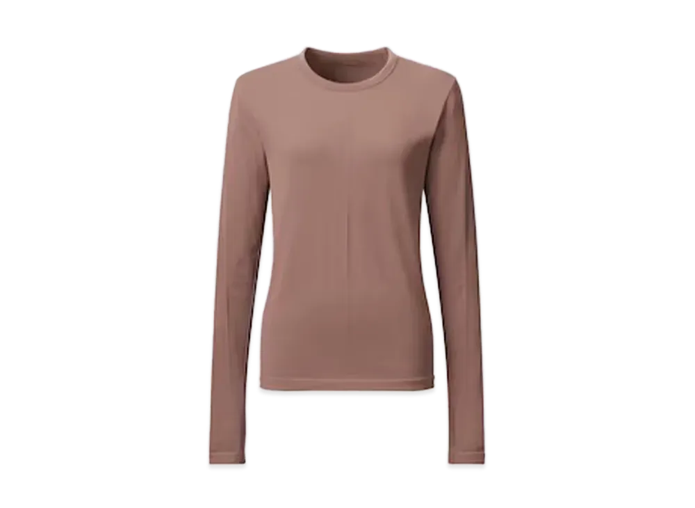 Uniqlo U 24SS AIRism UV Cut T "Brown"