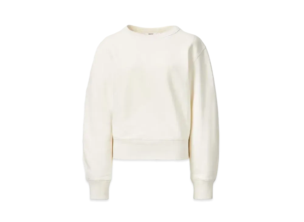 Uniqlo U 24SS Sweat Crew Neck Shirt "Off White"