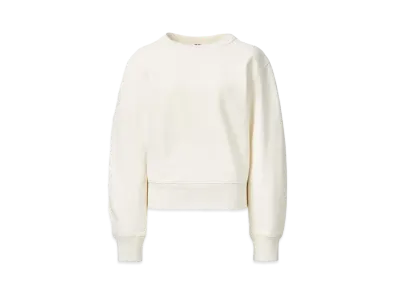 Uniqlo U 24SS Sweat Crew Neck Shirt "Off White"