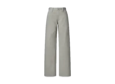 Uniqlo U 24SS High Waist Straight Collar Jeans "Gray"