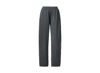 Uniqlo U 24SS Double Face Pants "Dark Gray"