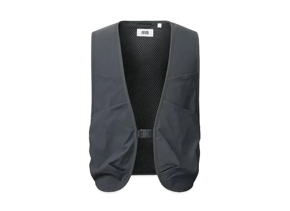 Uniqlo U 24SS Utility Vest "Dark Gray"
