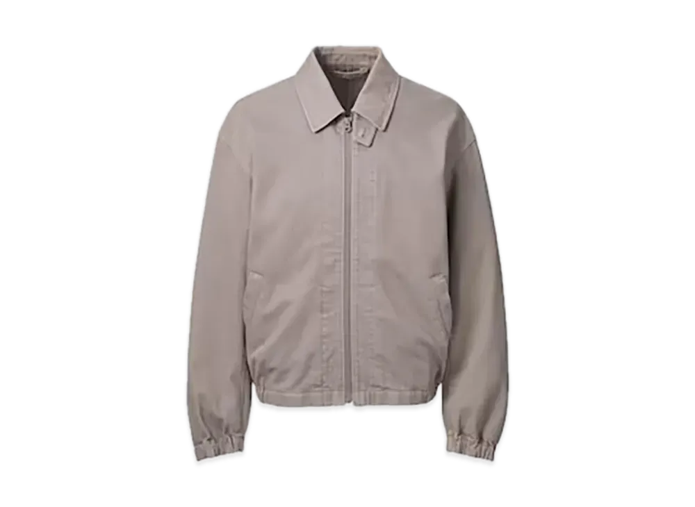 Uniqlo U 24SS Zip Up Blouson "Brown"