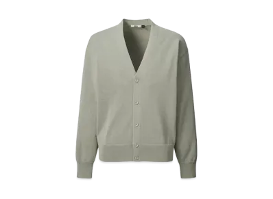 Uniqlo U 24SS V-Neck Cardigan Men'S "Green"