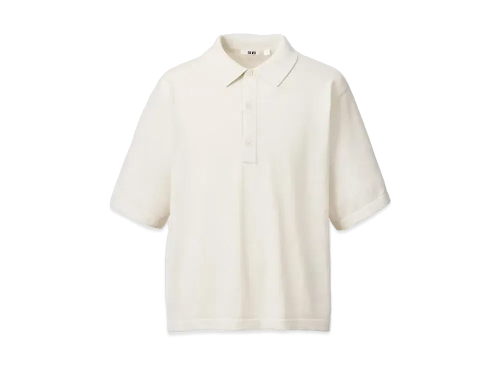 Uniqlo U 24SS Knit Polo Shirt "Natural"