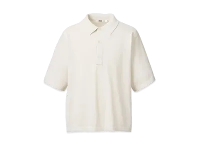 Uniqlo U 24SS Knit Polo Shirt "Natural"