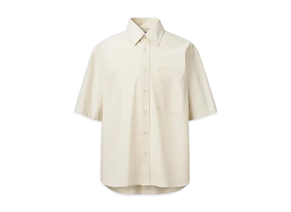 Uniqlo U 24SS Oversized Check Shirt "Natural"