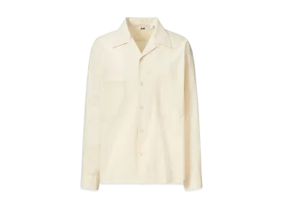 Uniqlo U 24SS Open Collar Shirt "Natural"