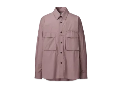 Uniqlo U 24SS Utility Oversized Shirt "Brown"