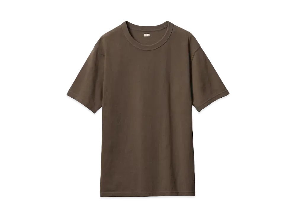 Uniqlo U 24SS Crew Neck T "Brown"