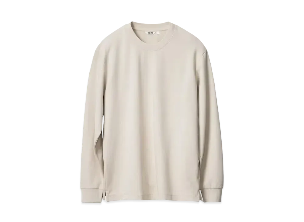 Uniqlo U 24SS AIRism Cotton Crew Neck T "Natural"