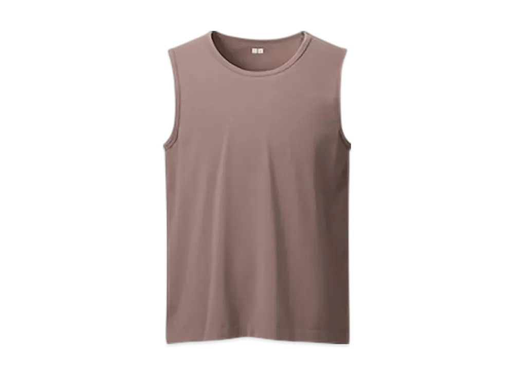 Uniqlo U 24SS Dry EX Tank Top "Brown"