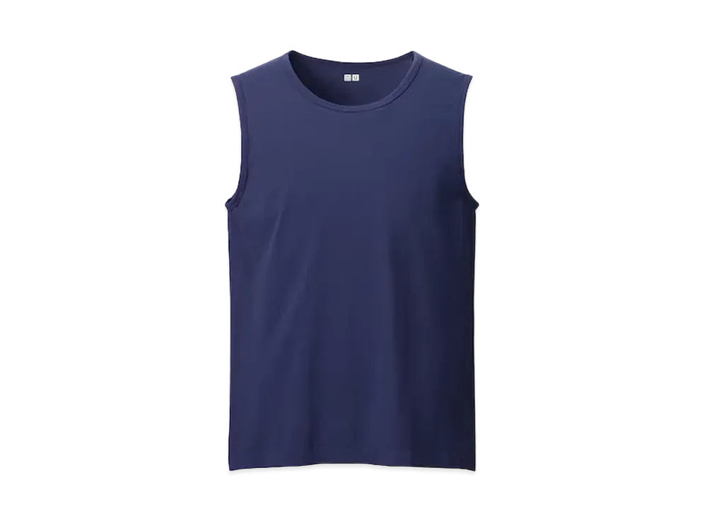 Uniqlo U 24SS Dry EX Tank Top "Blue"