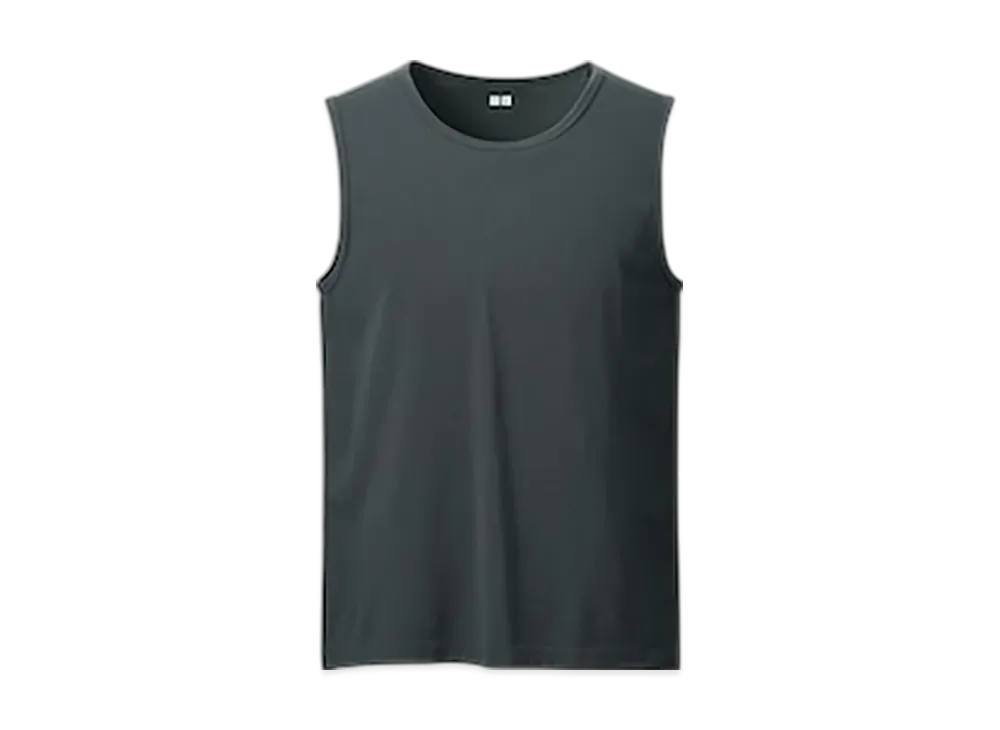 Uniqlo U 24SS Dry EX Tank Top "Dark Gray"