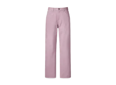 Uniqlo U 24SS Wide Fit Collar Jeans "Purple"