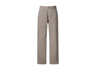 Uniqlo U 24SS Wide Fit Collar Jeans "Brown"
