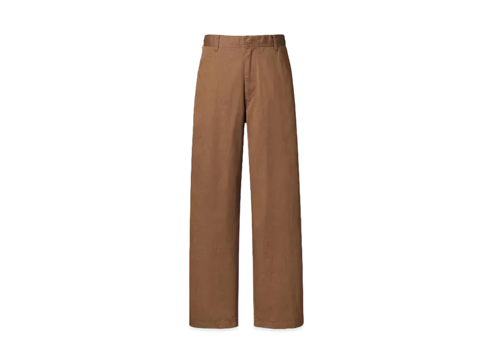Uniqlo U 24SS Wide Fit Chinos "Brown"
