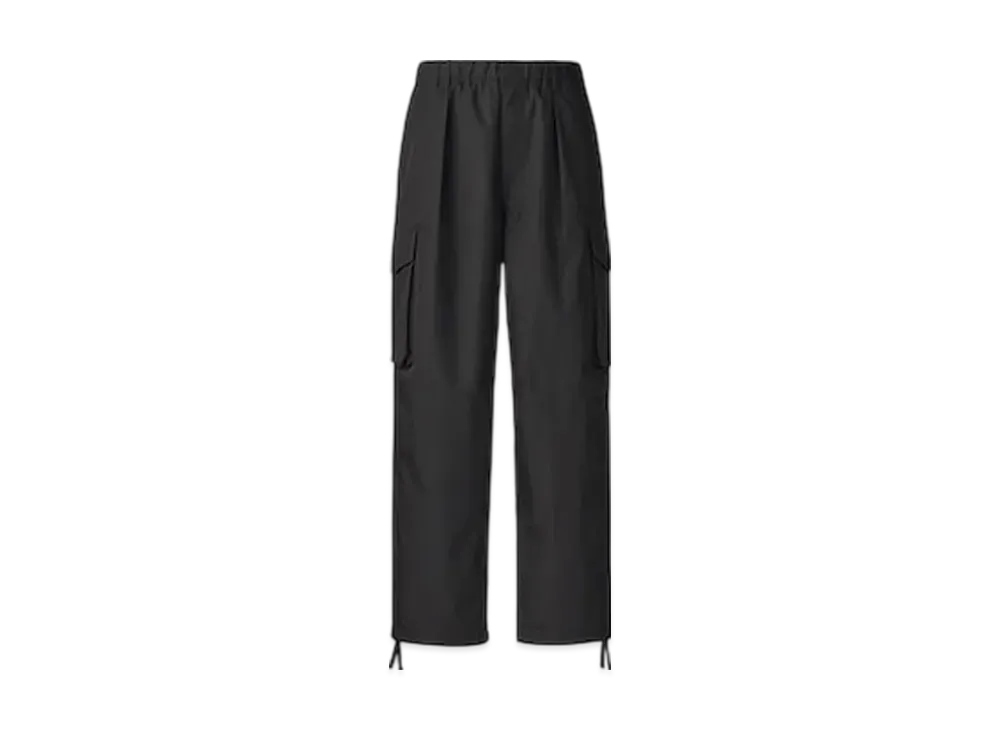 Uniqlo U 24SS Wide Fit Parachute Cargo Pants "Black"