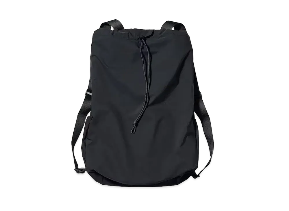Uniqlo U 24SS Drawstring Backpack "Black"