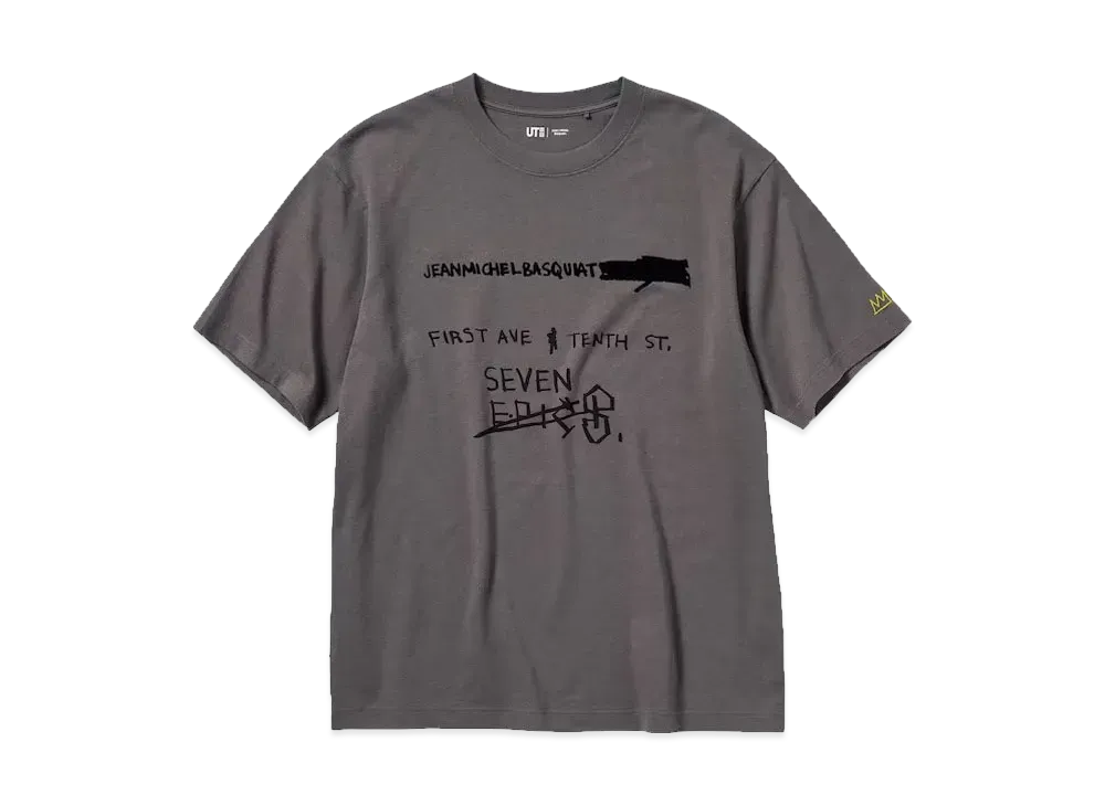 Uniqlo UT x Jean-Michel Basquiat King Pleasure T-Shirt "Gray"