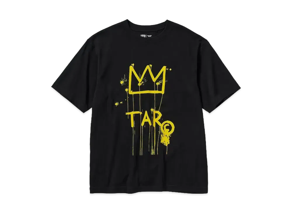 ユニクロ UT x ジャン-ミシェル バスキア キング プレジャー Tシャツ "ブラック"
