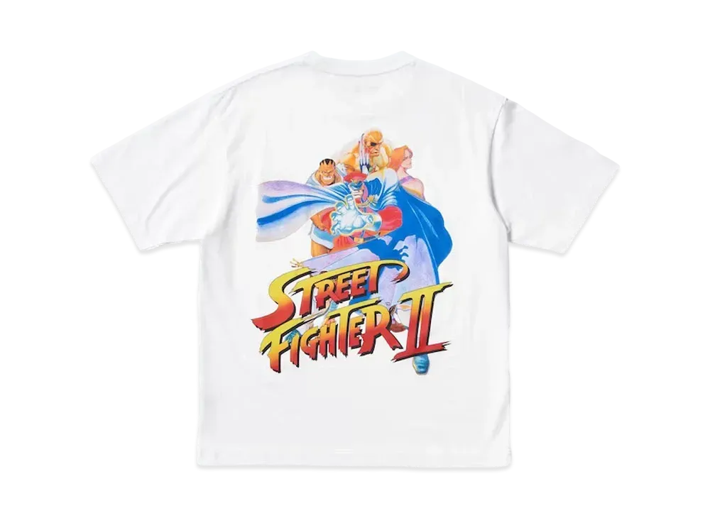 Uniqlo UT x Kosuke Kawamura x CAPCOM 40th Graphic T-Shirt Street Fighter ll "White"