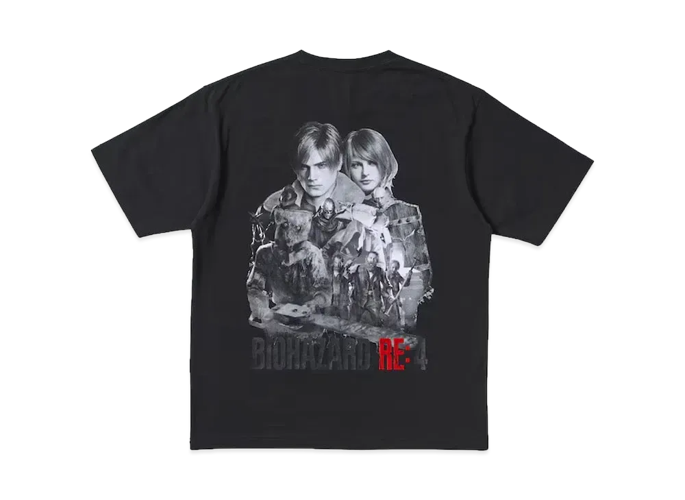 Uniqlo UT x Kosuke Kawamura x CAPCOM 40th Graphic T-Shirt BIOHAZARD RE:4 "Black"